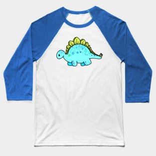 Snazzy Stegosaurus Baseball T-Shirt